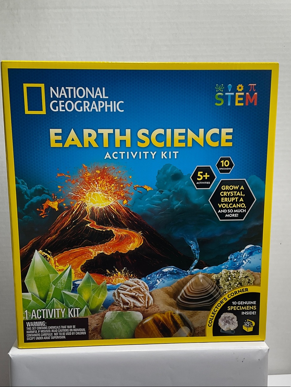 Toy Science Kit -Earth Science Activity kit GrowA Crystal Erupt A Volcano (33)